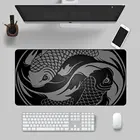 Серый и черный Инь (железная Гуаньинь) боковой Янь большой игровой Мышь коврик офисный стол коврик для клавиатуры ноутбука стол колодки