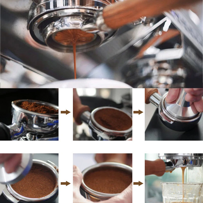 

Mug Powder Espresso Machine Dosing Cup Stainless Steel Feeder Part 51-58mm For Sniffing Handle Receiver Smell Cup Dropping Hot