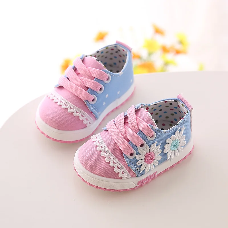 Стелька 11 см 13 модная обувь для маленьких девочек парусиновая новорожденных