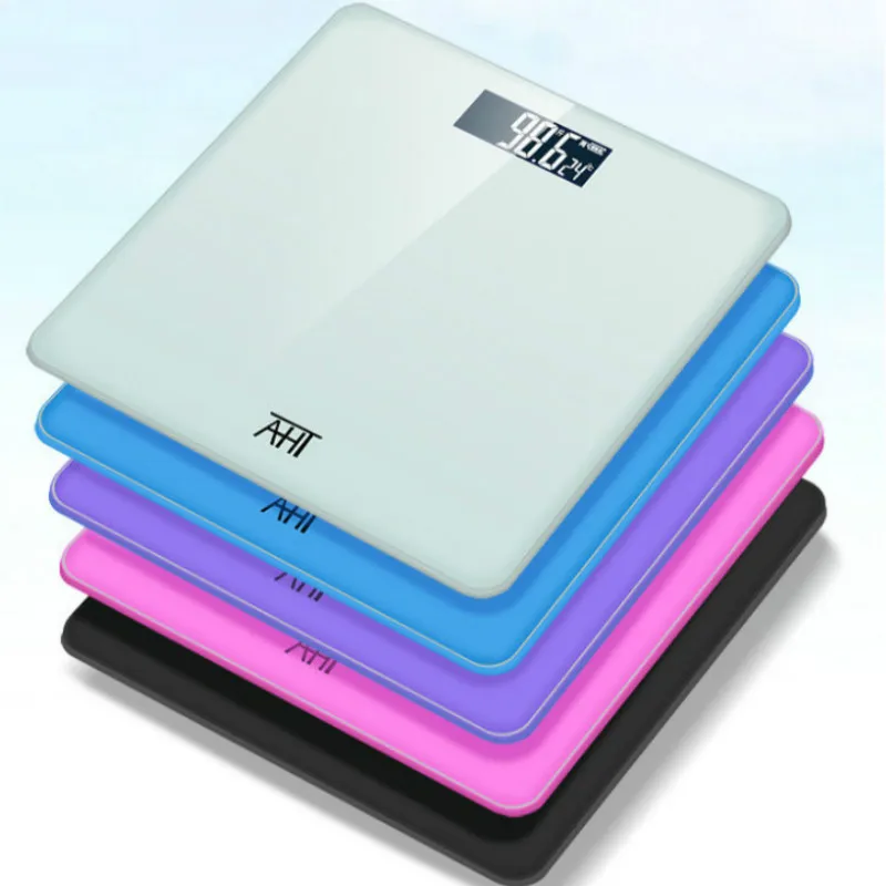 Электронные цифровые весы с аккумулятором Домашняя электроника для веса тела