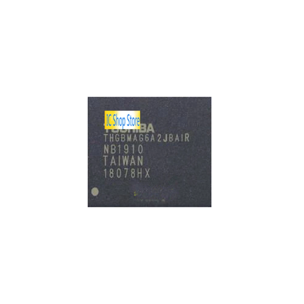 

THGBMAG6A2JBAIR BGA153 EMMC 4,5, 8 ГБ, оригинальный, новый