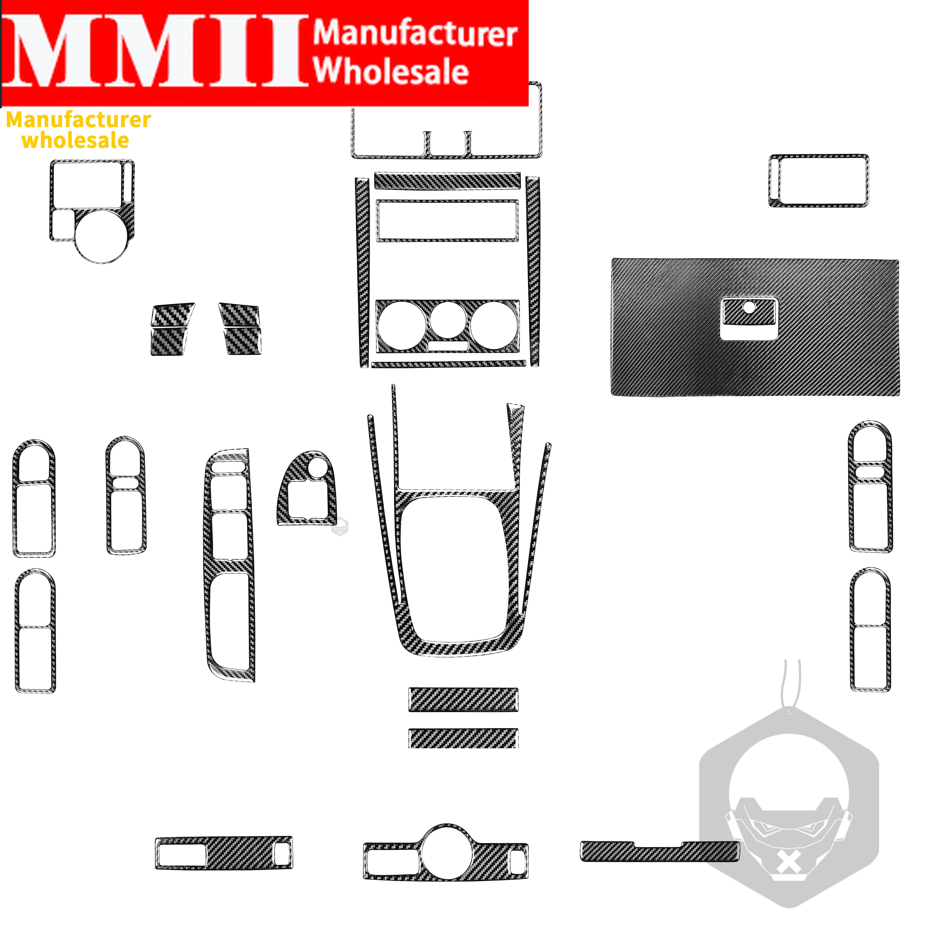 Carbon Fiber For Golf 4 Jetta Bora MK4 R32 GTI 1999 2000 2001 2002 2003 2004 Accessories Interior Gear CD AC Dashboard Sticker