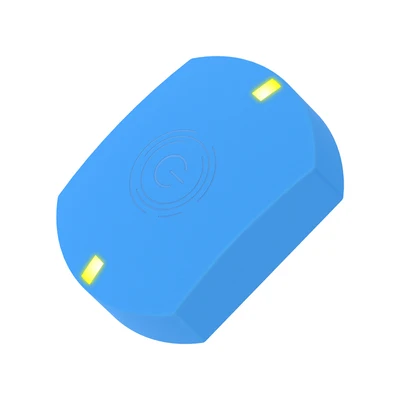 blue Coollang 2,0 смарт-датчик бадминтона трекер анализатор движения Bluetooth4.0 спортивные трекер Совместимость с IOS и Android смартфон#44 - Цвет: blue