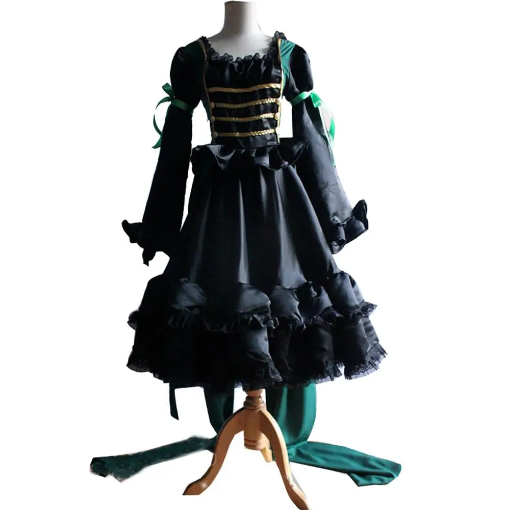 2021 Оригинальный красивый костюм черного Батлера зиглинда сульливана зеленого