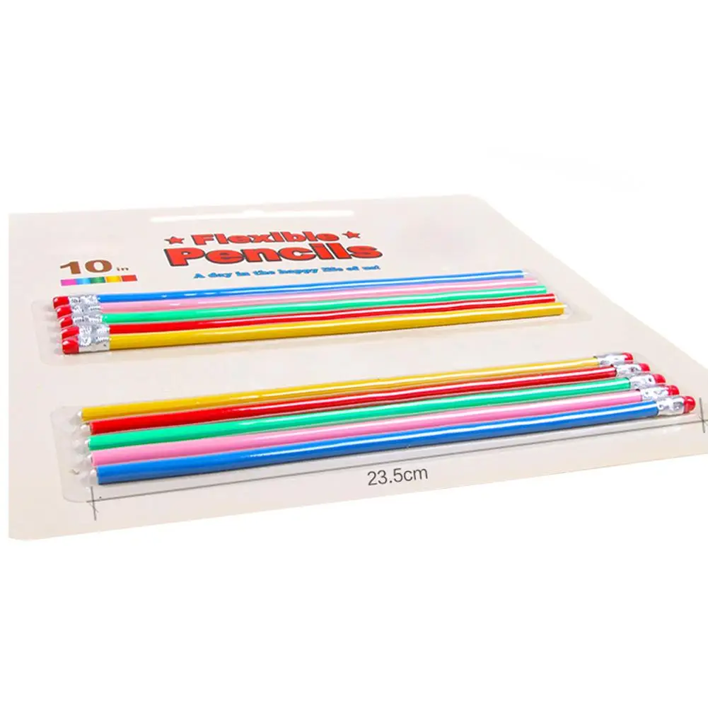 10 шт. детский игрушечный карандаш гибкий фантастический магический гибкие