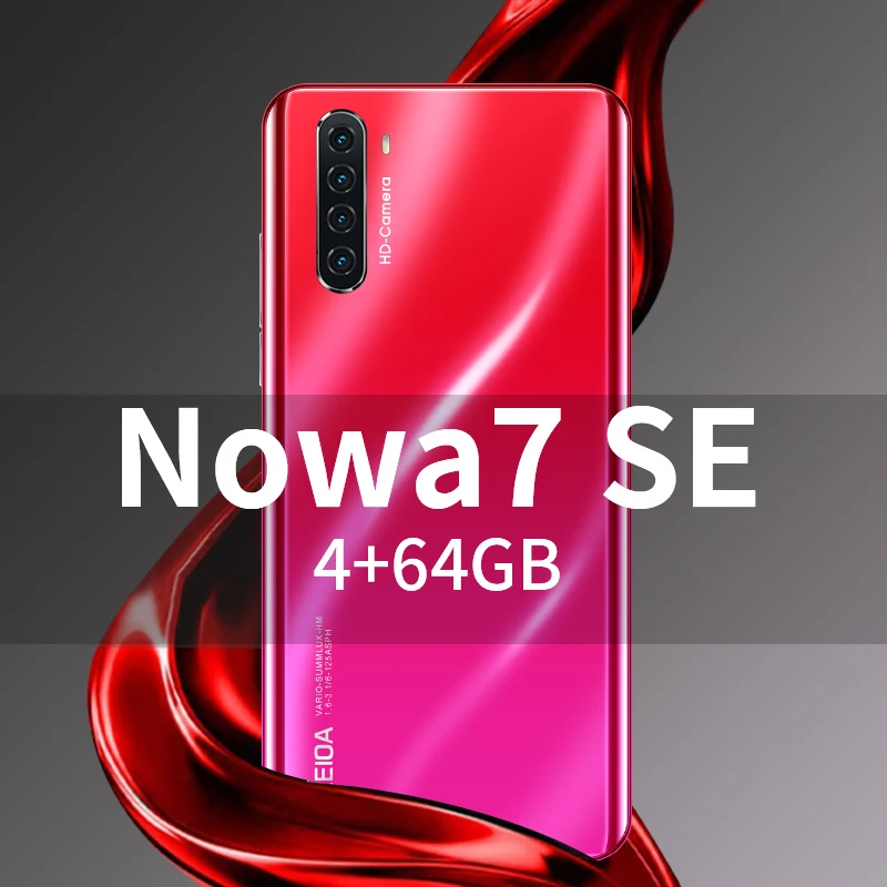 

Global Version Smartphones Nowa7 SE Cellphones 5.0 Inches 4GB 64GB 3800mAh Android 8.0 4G LTE GPS Wifi Face Unlock Newest Phone