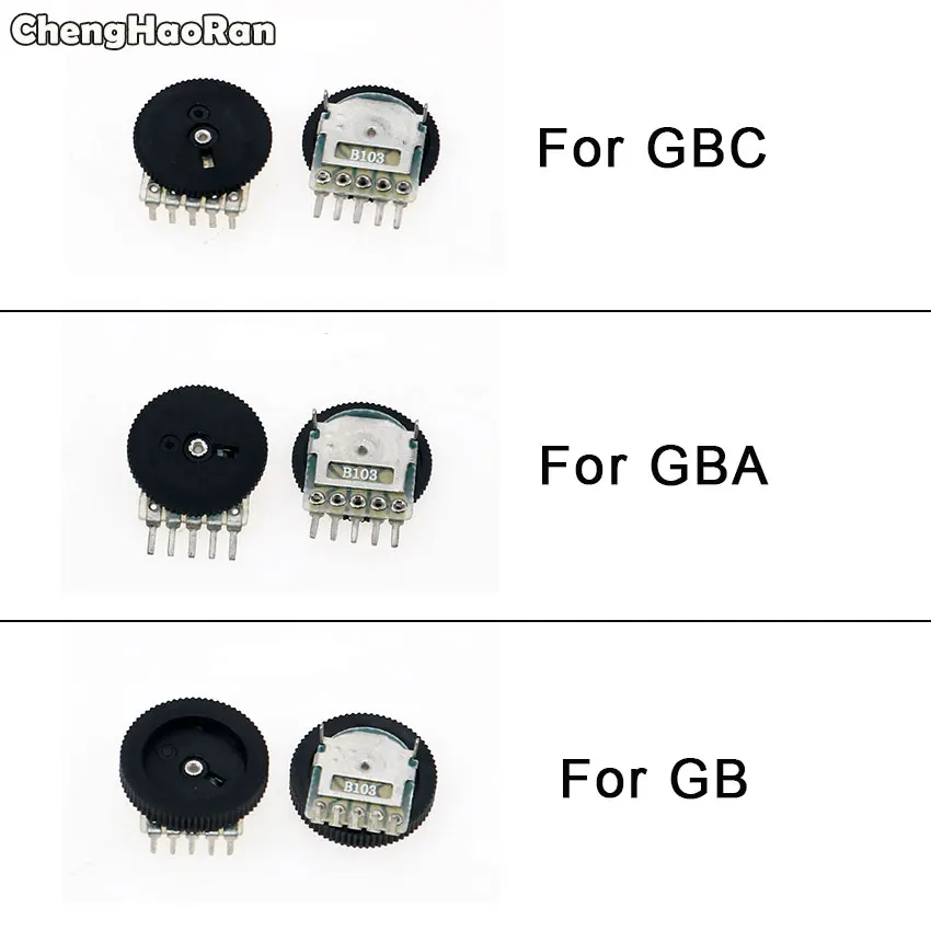 ChengHaoRan для GB Classic GBA GBC переключатель громкости GameBoy Advance Color потенциометр