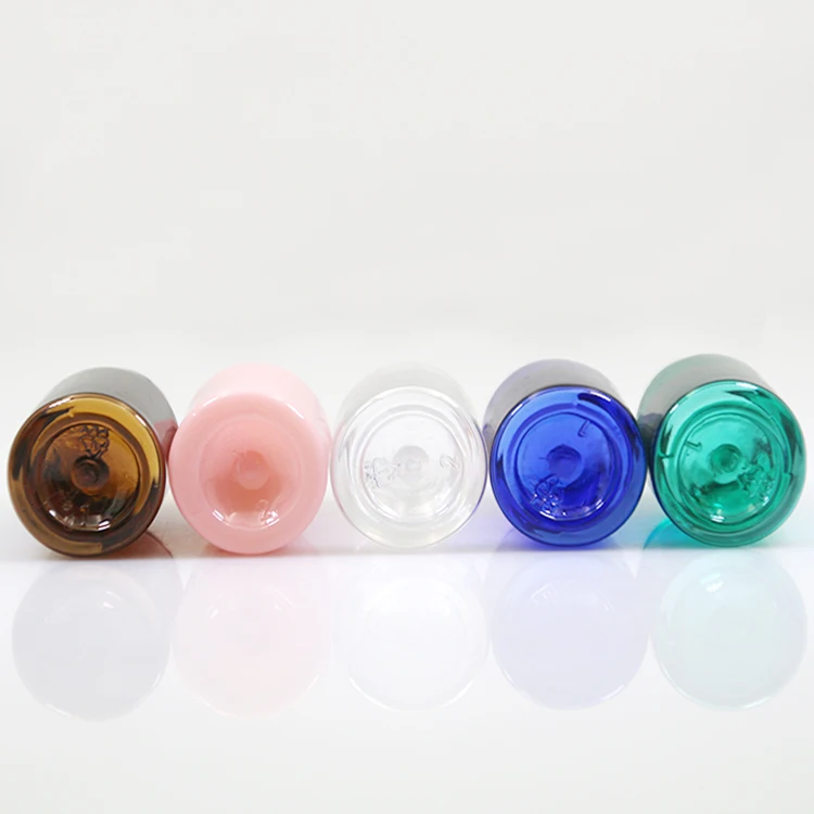 Пустая пластиковая многоразовая мини-бутылка для путешествий 100 шт. 5 мл