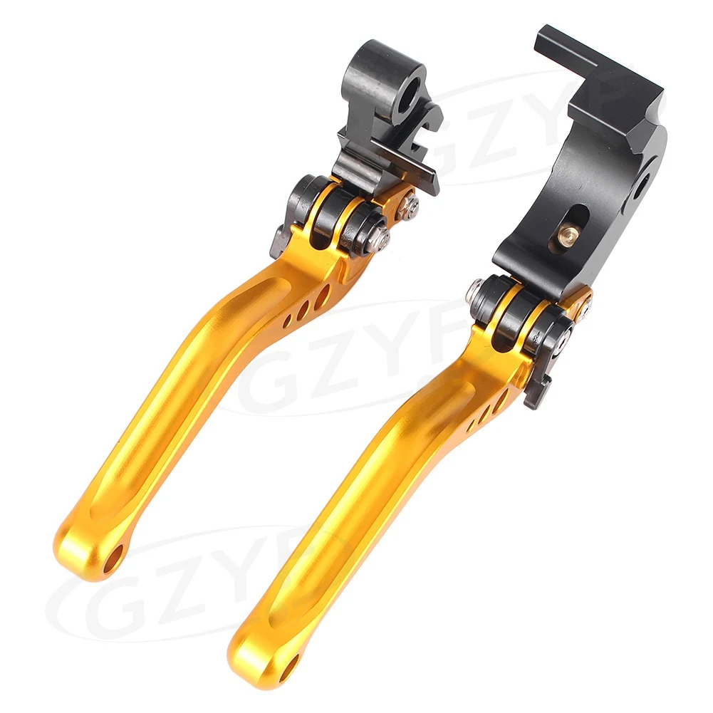 

Short Brake Clutch Levers Set for Kawasaki Ninja ZX6R 2007-2013 & ZX10R 2006-2012 & Z750R 2011-2012 & Z1000 2007-2013