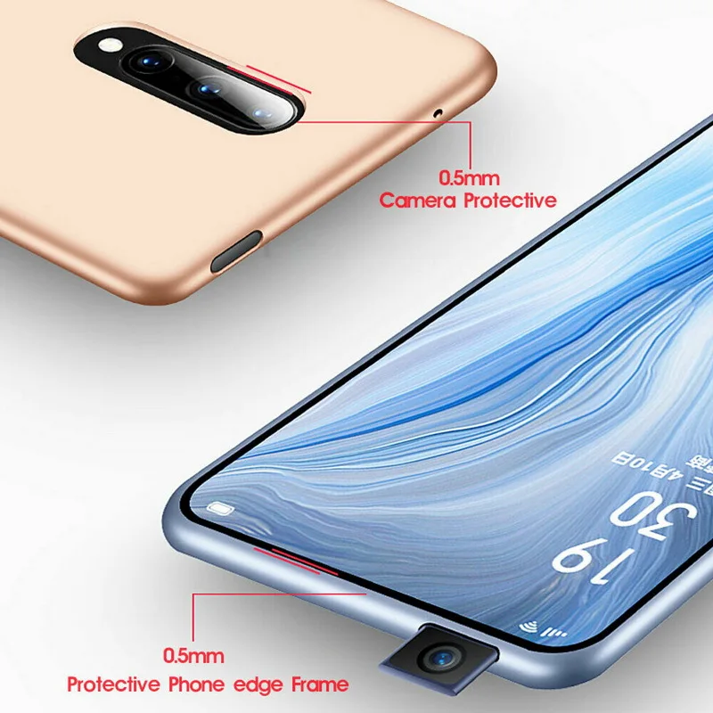 Противоударный жидкий силиконовый чехол для Oneplus 7 Pro 6 6 T Роскошный тонкий защитный мягкий Противоскользящий чехол для One Plus 7t Pro 6 T 7Pro