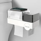 Держатель для туалетной бумаги, водонепроницаемый держатель для бумажных полотенец, настенный держатель для туалетной комнаты, бумажный чехол-подставка, коробка для хранения трубок, аксессуары для ванной комнаты