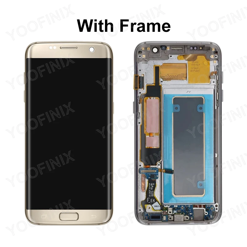 5 &quotОригинальный ЖК-дисплей для Samsung Galaxy S7 Edge G935 дисплей с дигитайзером в сборе