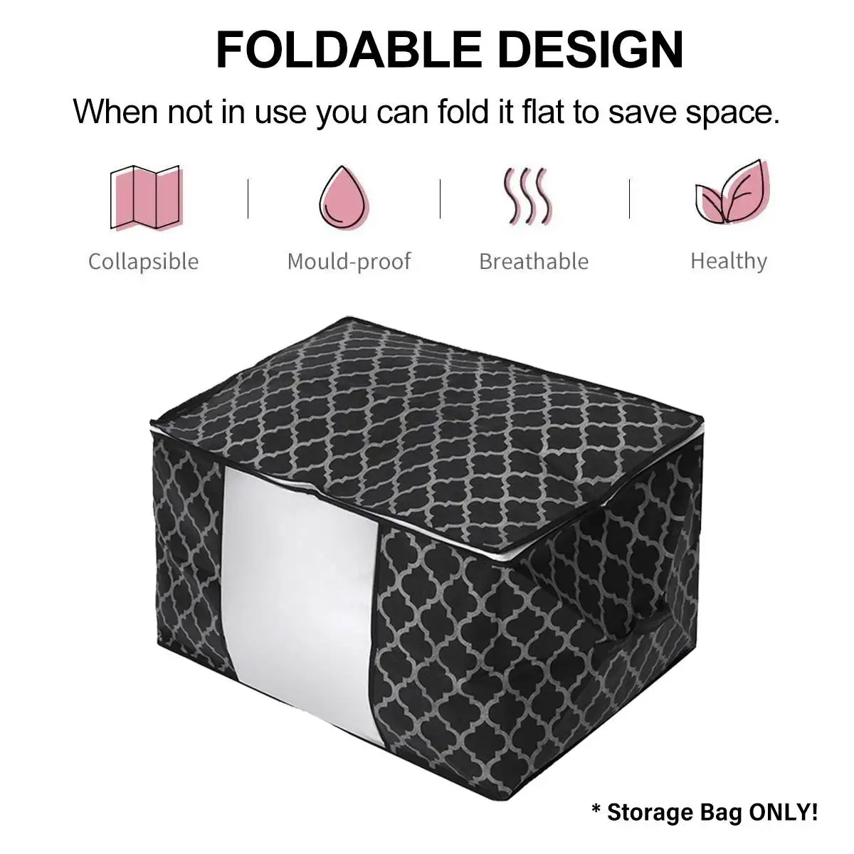 Складная коробка для хранения портативный органайзер одежды аккуратная сумка