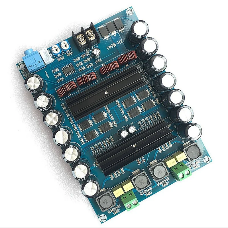 

XH-M641 Digital Power Amplifier Board TPA3116D2 Dual Channel 2X150W High Power Car Audio Power Amplifier Board