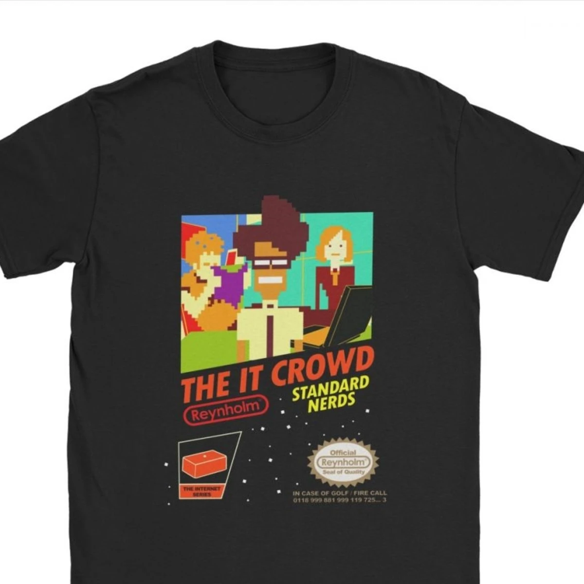 Мужская Винтажная Футболка с принтом &quotThe It толпа Nes 8 Bit Game&quot | одежда