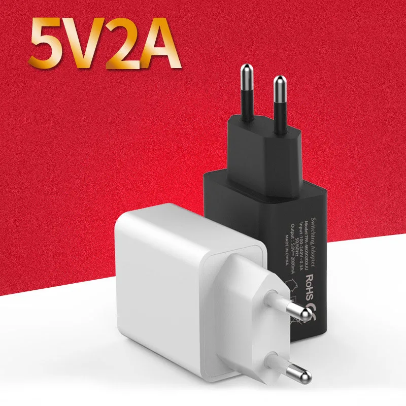 USB Зарядное устройство 5V 1A/5В 2A переносной usb-адаптер для телефона quick Зарядное устройство EU Plug Портативный телефон Зарядное устройство адаптер для iPhone samsung huawei xiaomi
