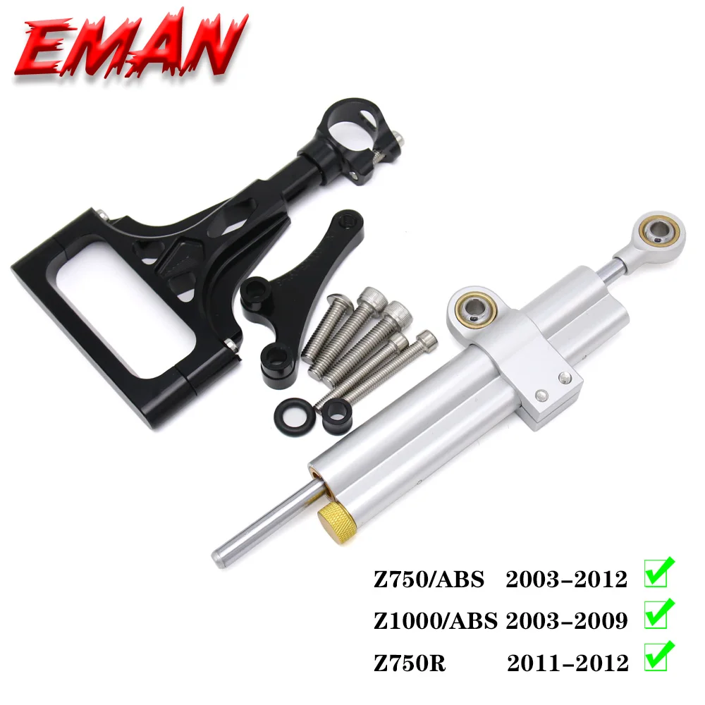

Fit For Kawasaki Z750 Z1000 2003-2009 Steering Damper Motorcycle Accessories Stabilize Bracket Mount Motorbike Shock Absorber