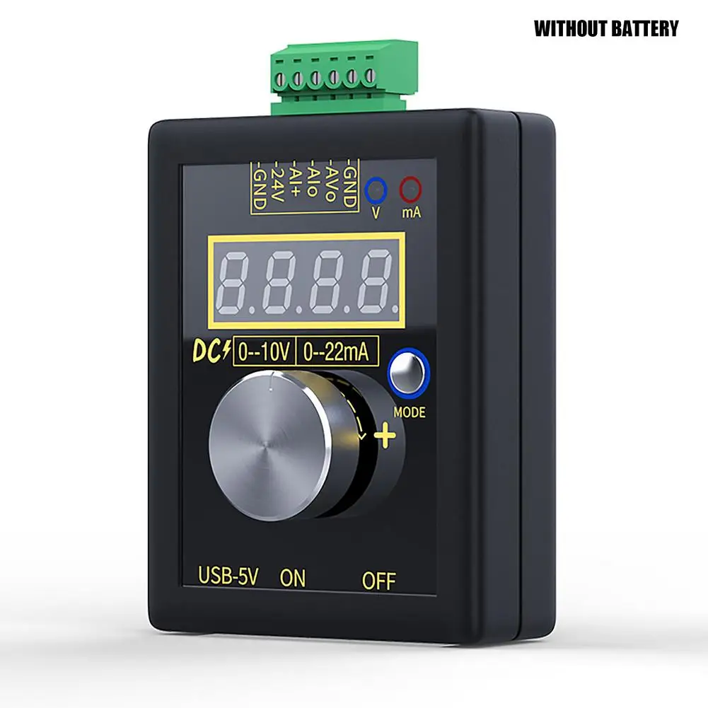 SG-002 Professional 0-10V 0/4-20mA Analog Voltage And Current Signal Generator Debugging Source Calibrator For Tester Universal | Дом и сад