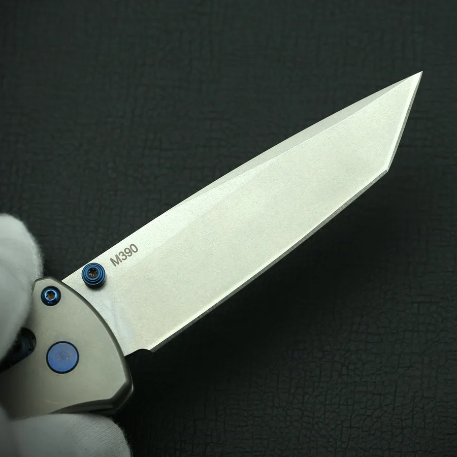 Новый карманный складной нож GODFUR 537 года титановая ручка Mark M390 тактические ножи