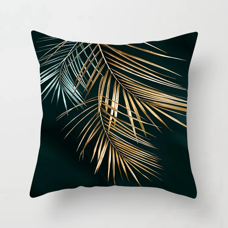 

4Pcs Gold Geometric Pillow Case 45X45cm Pillowcase for Chair Sofa Decorative Cushion Cover