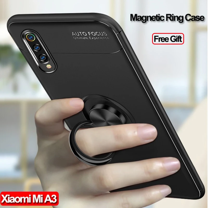 ALLOPUT чехол для xiaomi mi A3(сяоми ми а3) чехол mia3 магнитное кольцо анти-шок mi a3 Xiaomi mia3 чехлы Xiaomi mi A3 A 3 задняя крышка чехол xiaomi mi A3 чехол на ксиоми ми а3 чехол