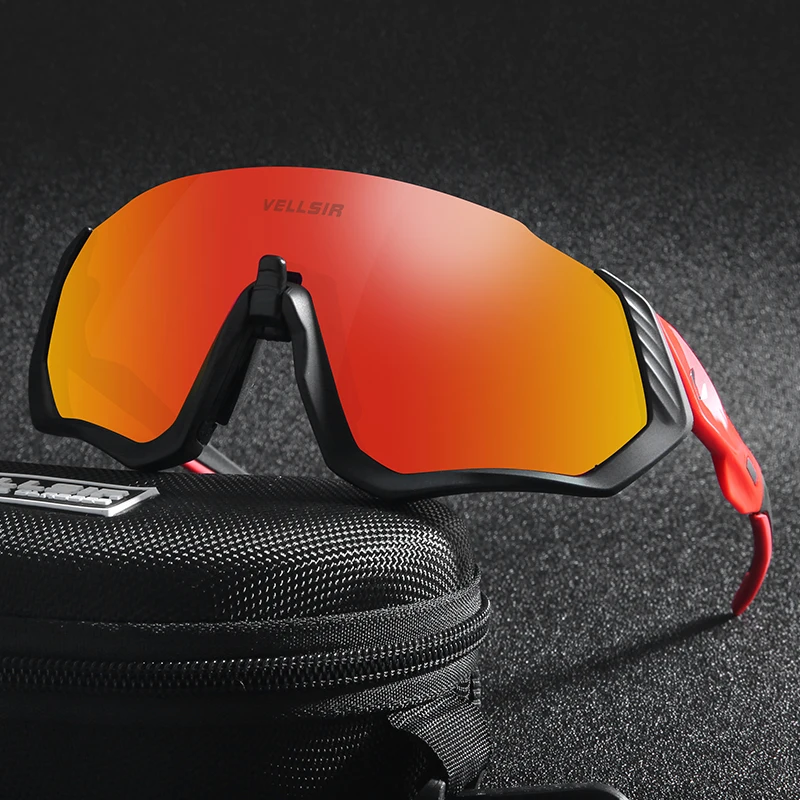 

Велосипедные солнцезащитные очки с 3 линзами, Поляризованные спортивные велосипедные очки для горного велосипеда, мужские женские мужские ...