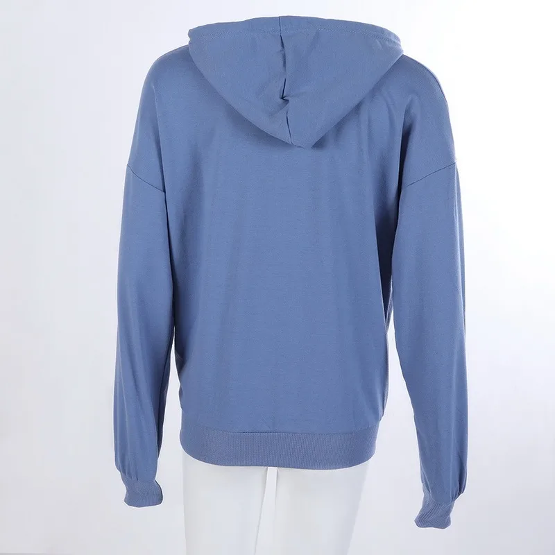 

Harajuku Sweatshirt Women Y2K Long Sleeve Jackets Korean Velvet Hoodies Pockets Crop Tops Outfits Autumn Vintage Zipper Coat