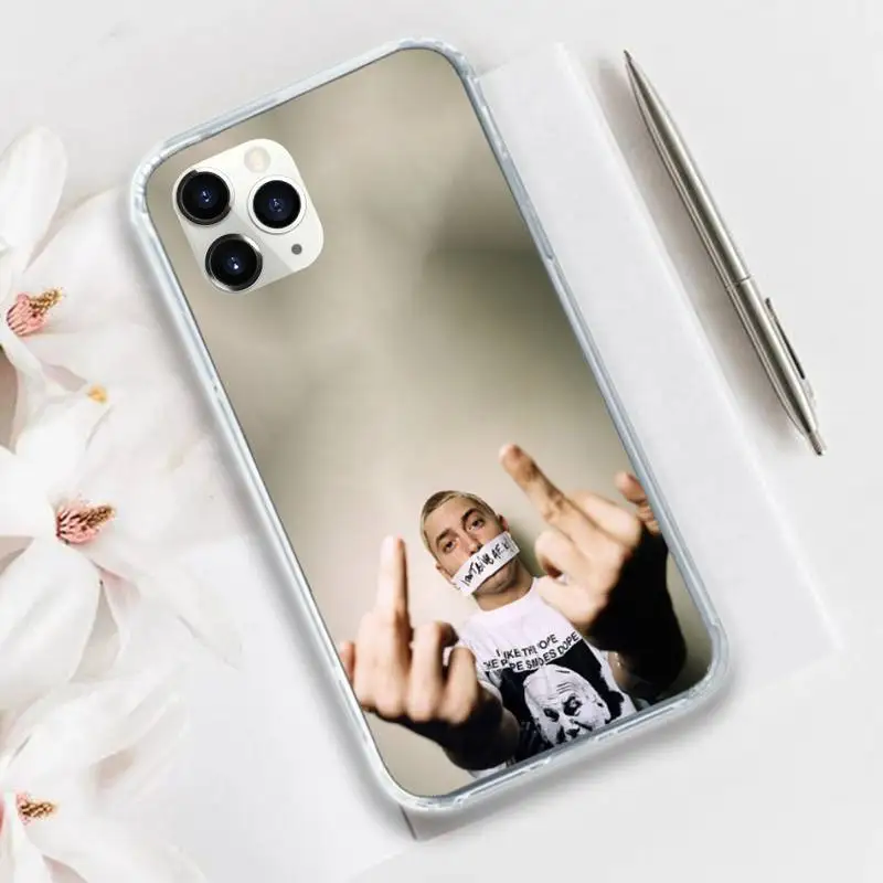 

MacMiller Phone Case Transparent for iPhone 11 12 mini pro XS MAX 8 7 6 6S Plus X 5S SE 2020 XR