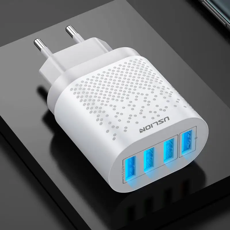 USB зарядка usb европейского и американского стандарт QC 3 0 Quick Charge мобильный телефон