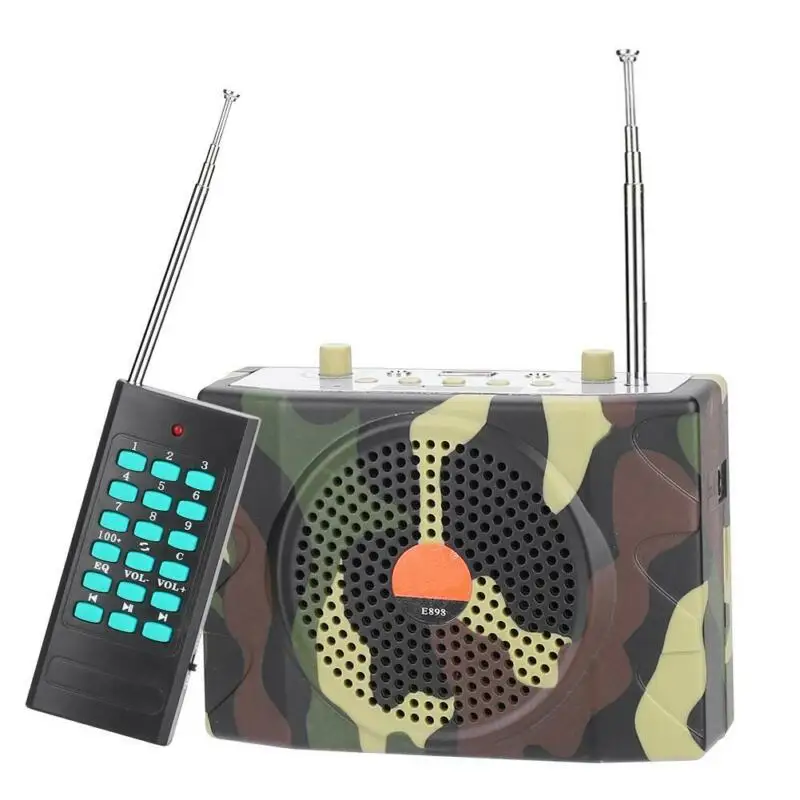 Новые декорации птица звонящий Mp3 динамик пульт дистанционного управления