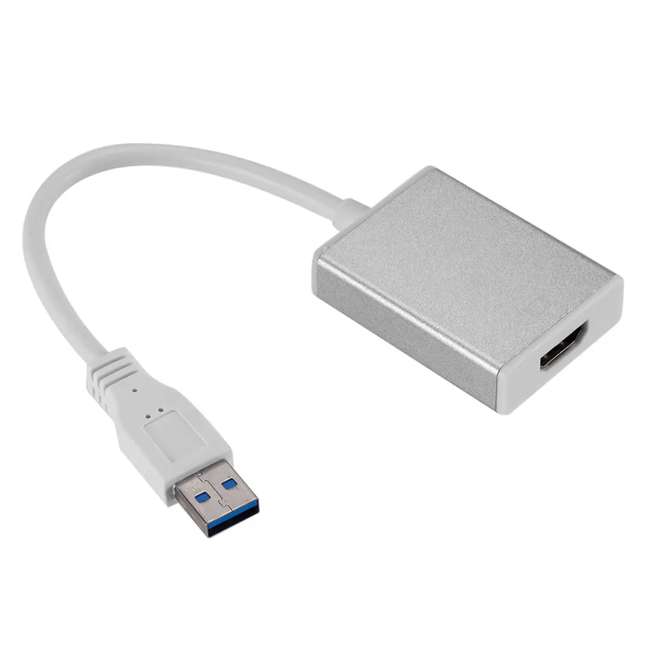 50 штук в наборе USB 3 0 to VGA к HDMI внешняя видеокарта мульти Дисплей конвертер адаптер