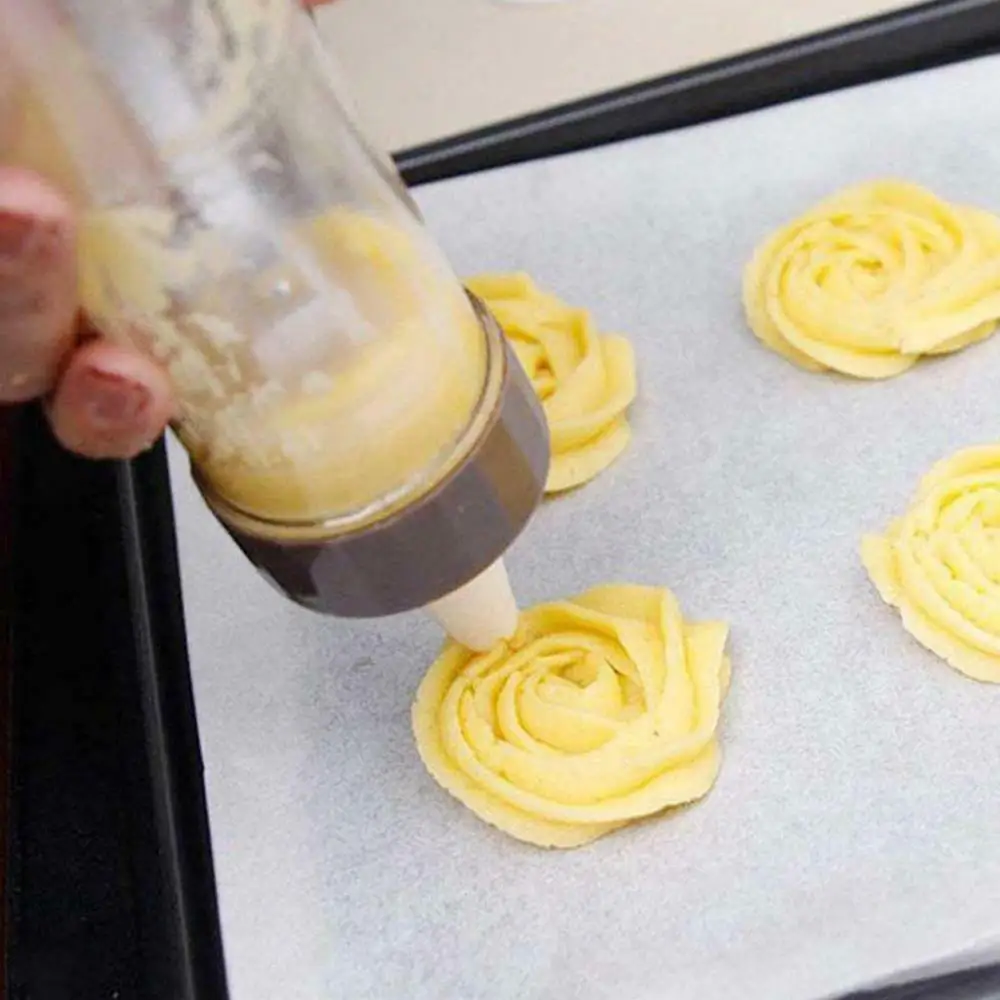 

Decal Mould Cookies Cream Press Syringe Nozzles Sets Cake Decor Tools Cookie Maker Tool Kitchen Baking Accessories