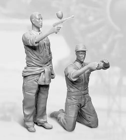 Технический Набор фигурок из смолы в сборе 1/32 | Игрушки и хобби