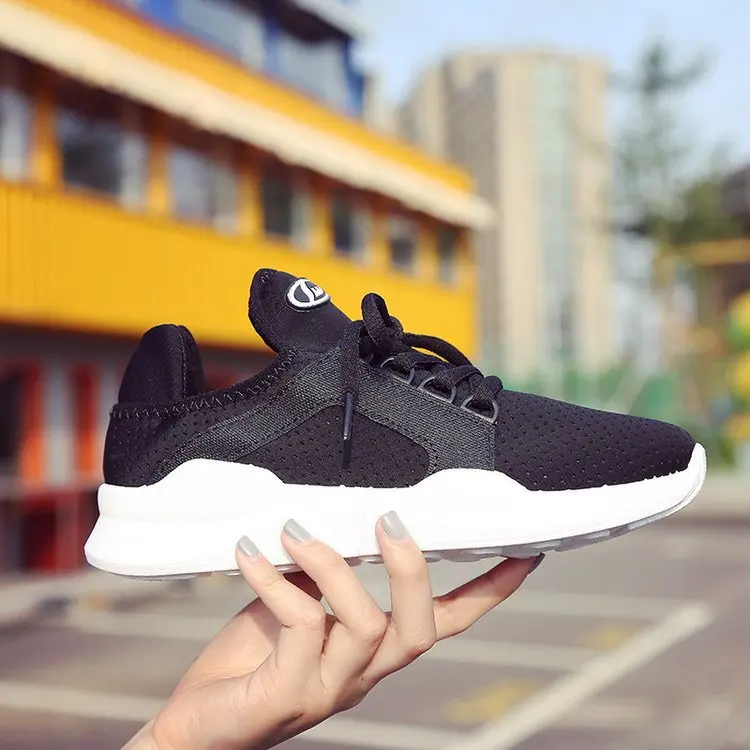 

NewWomen White Platform Sneakers Leather Vulcanize Shoes Korean Lace Up Spring Female Trend Thick Bottom Casual Shoes Woman 2021