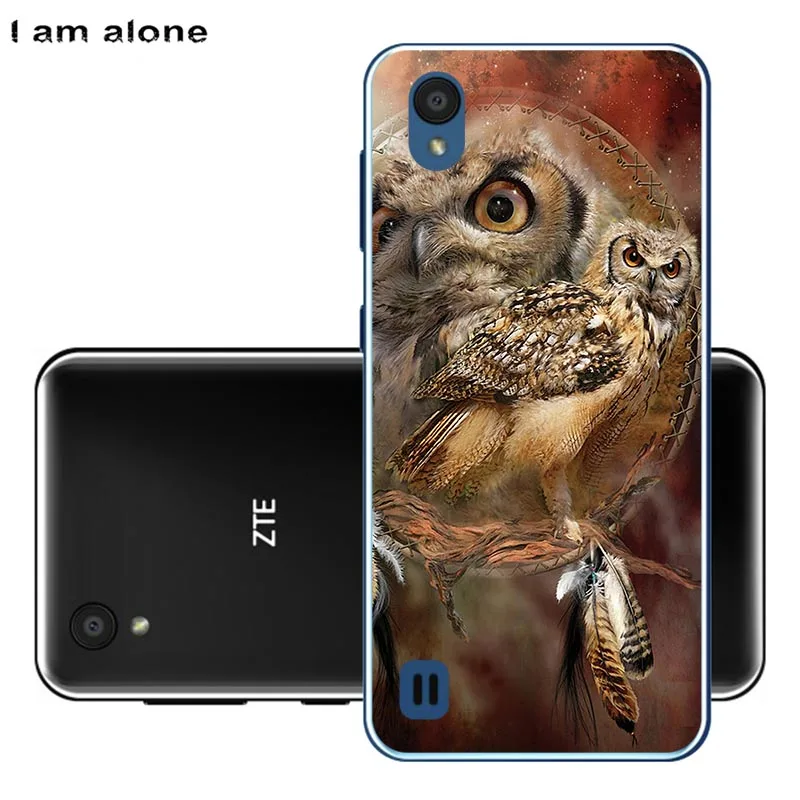 TPU C46 Чехлы для телефонов I am alone для zte Blade A5 5,45 дюймов Мягкий ТПУ модный мобильный для zte A5 сумки задняя крышка - Цвет: TPU C46