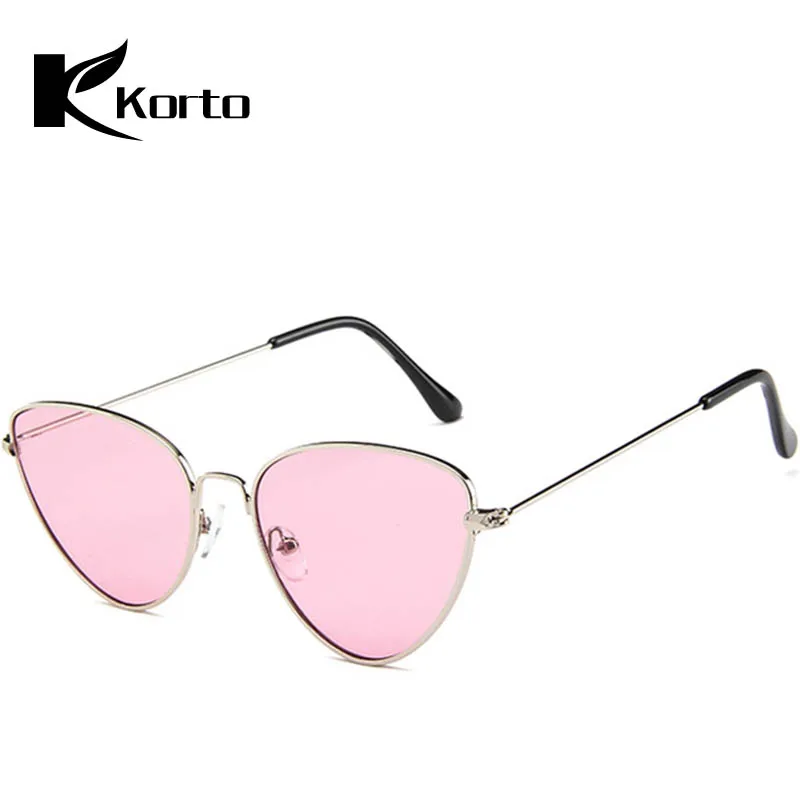 Винтажные сексуальные женские солнцезащитные очки кошачий глаз модные