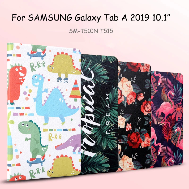 Окрашенный модный флип чехол из искусственной кожи с подставкой для 10 1 ''SAMSUNG