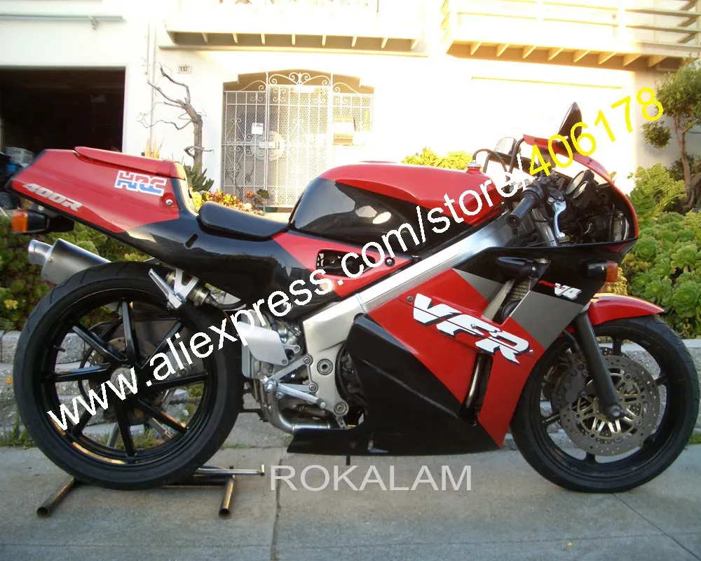 Обтекатель для мотоцикла VFR400R NC30 88 89 90 91 92 VFR 400R 1988 1989 1990 1991 1992 R красный черный|nc30|sale