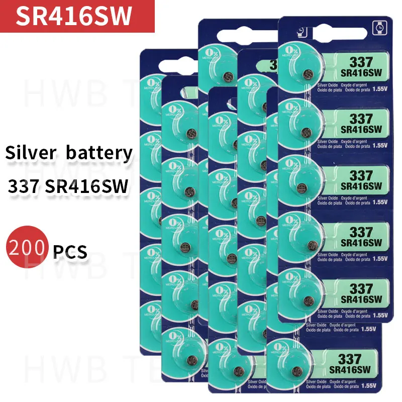 337 X Новый долговечный 623 SR416SW 100% D337 V337 SP337 часовая батарейка сделано в Японии