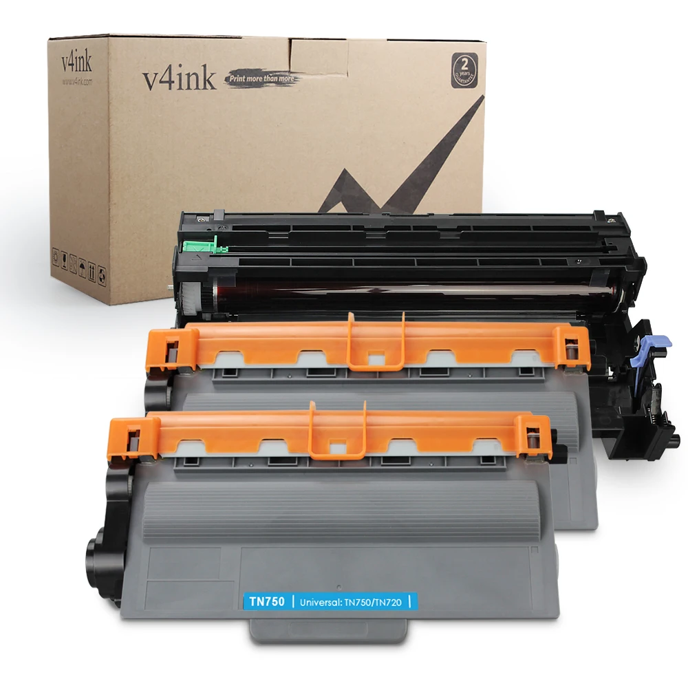 

TN750 DR720 (1 Drum + 2 Toners) Compatible Toner Cartridge and Drum Set for Brother hl-5470dw hl-5470dwt mfc-8710dw mfc-8950dw