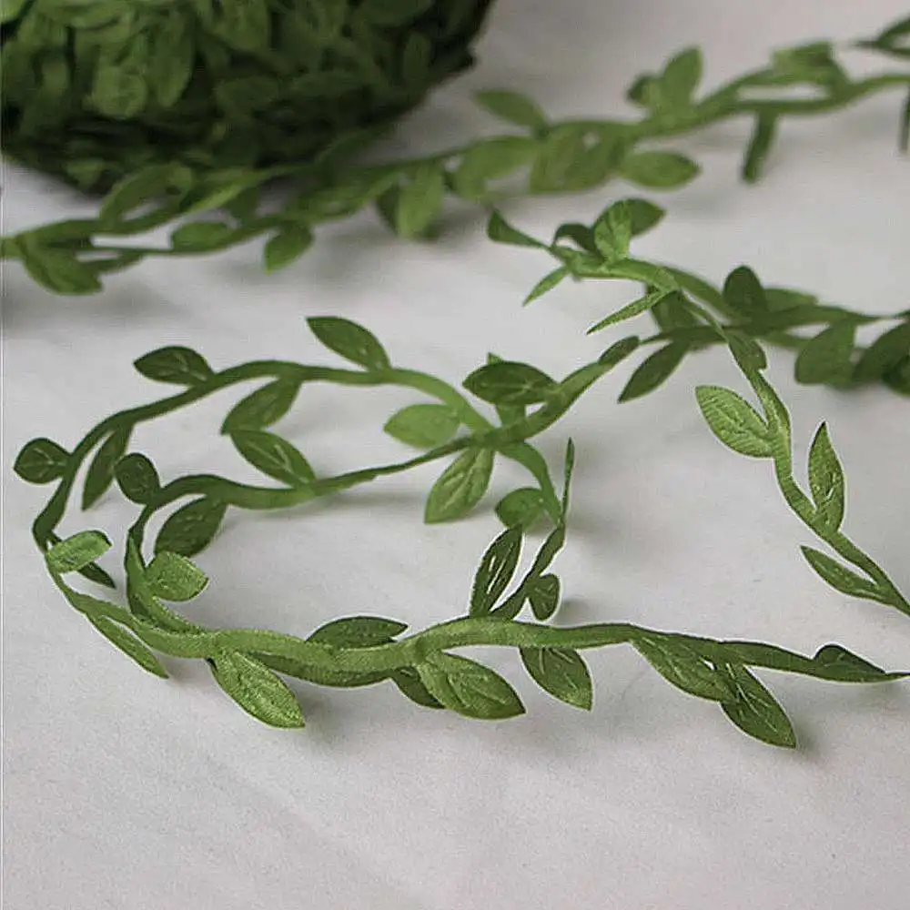 Искусственный плющ гирлянда листва зеленые синие листья искусственные цветы