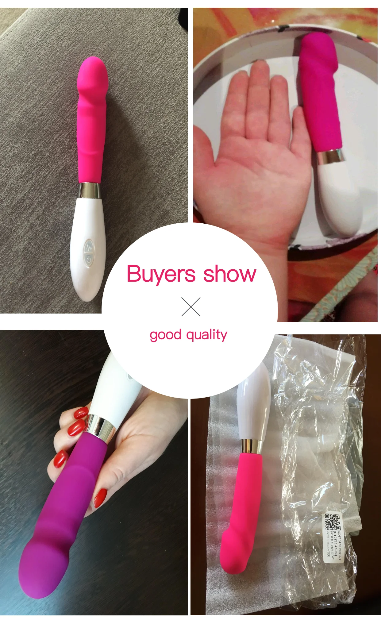 Имитация точки G фаллоимитатор вибратор для женщин двойная вибрация Силиконовый