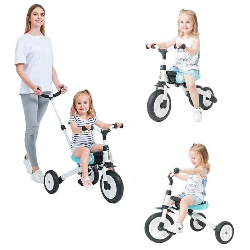 

Children Tricycle Ride On Toys Kids Folding Bike
