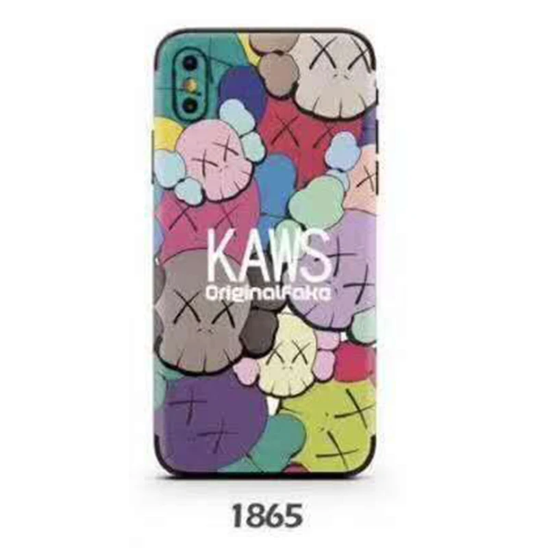 Наклейки на телефон для iphone XS MAX, задняя пленка Капитан Америка, рельефная ультратонкая цветная пленка для iphone 6, 7, 8 PLUS, X, 11Pro, 11, чехол - Цвет: 1865