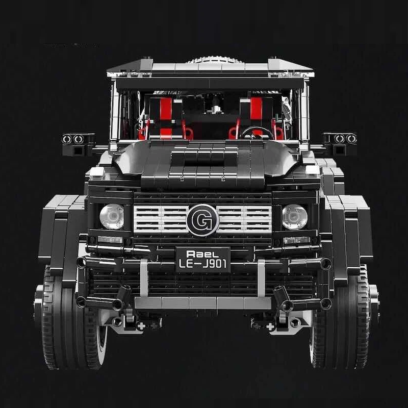LE-J901 Technic RC Автомобильная серия MOC SUV 6x6 LAND крейсерская модель с светодиодный строительными блоками внедорожные транспортные средства кирпичи игрушки 3300 шт