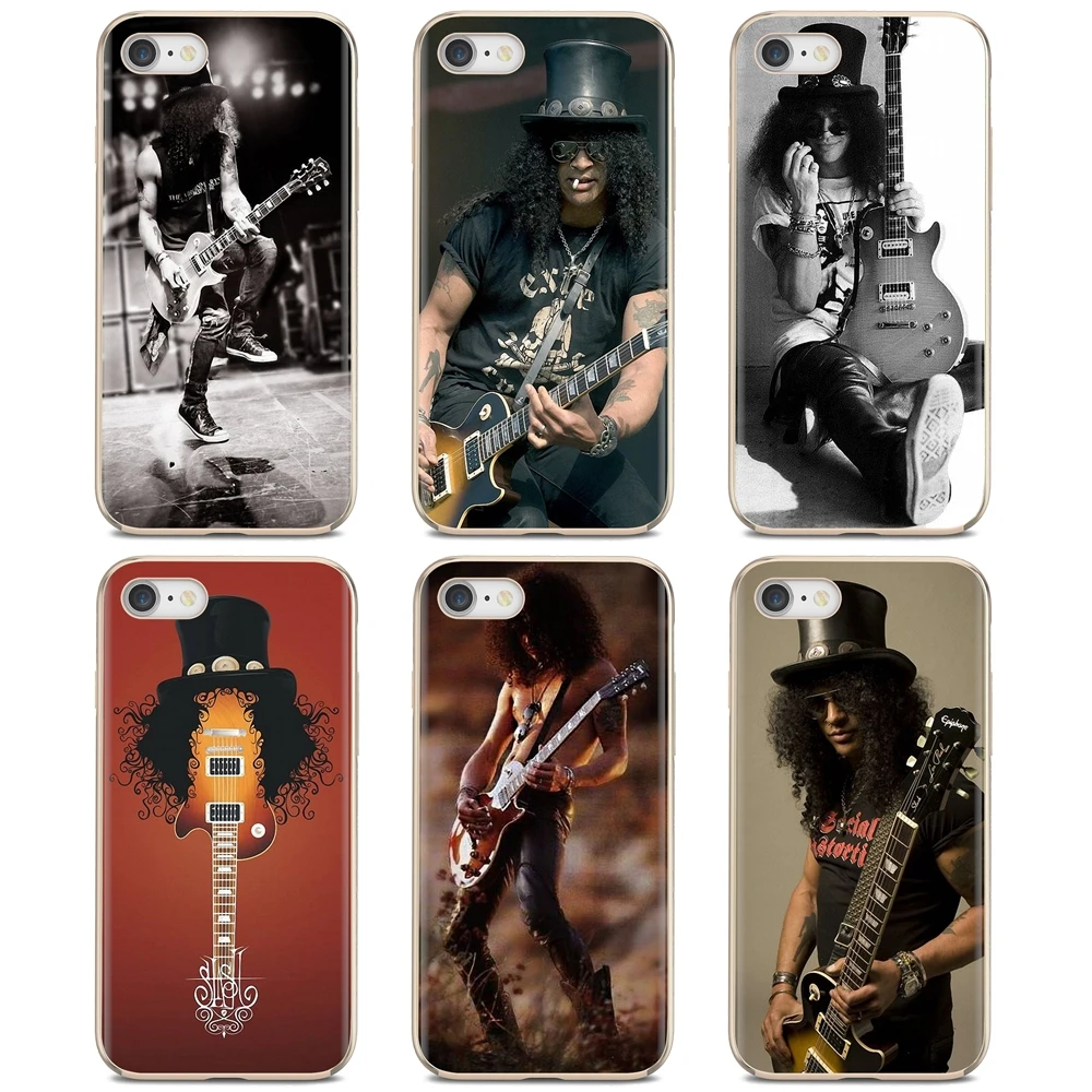 Чехол Pepe Le Pew Slash для гитар Guns n Roses силиконовый чехол Samsung Galaxy A3 A5 A7 A9 A8 Star Lite A6 Plus 2018