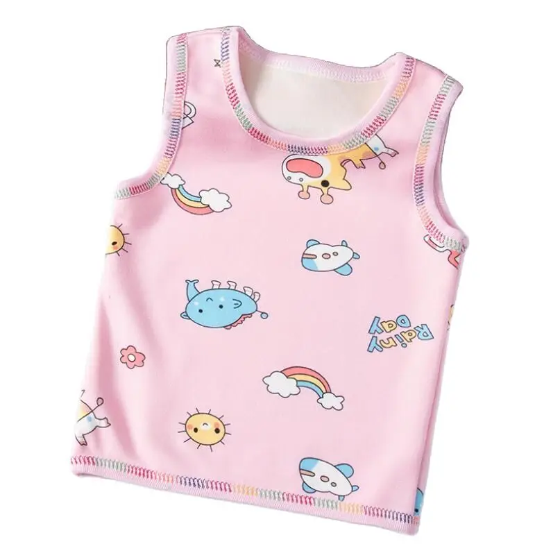 Жилет для маленьких детей Детский утепленный жилет с хлопковой подкладкой