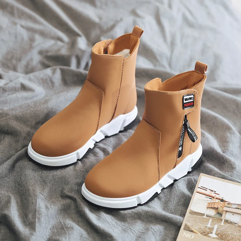 

Winter Shoes Women Snow Boots Warm Shoes Cold Winter Woman Ankle Boots Faux Suede Plush Women's Boots Martin Boots 621