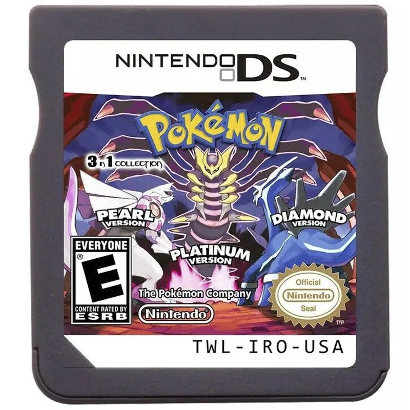 

Pokemon Series NDSL GB GBC GBM GBA SP Video Game Cartridge Console Card Classic Game Collect Colorful Version English Language