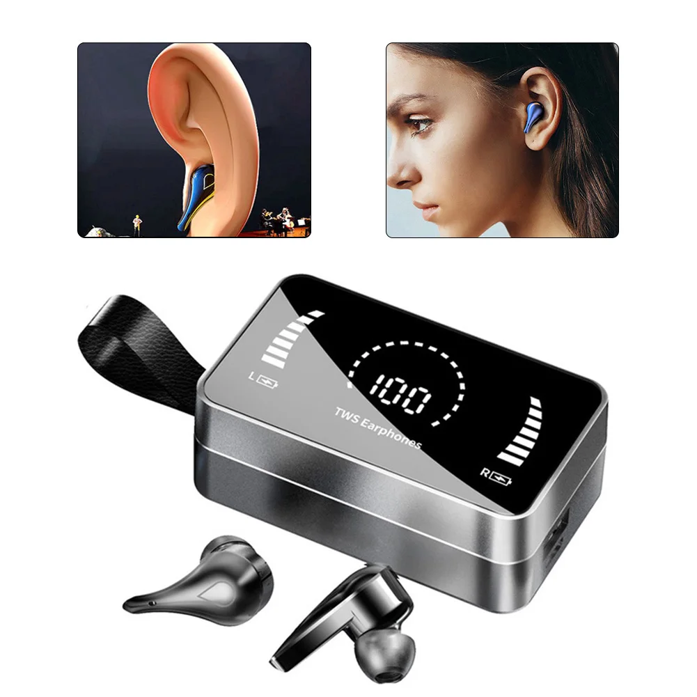 

Bluetooth Wireless Earbuds In Ear Earbuds H3 TWS Sports Waterproof Headsets With Noise Cancelling Headphone Handsfree Stereo